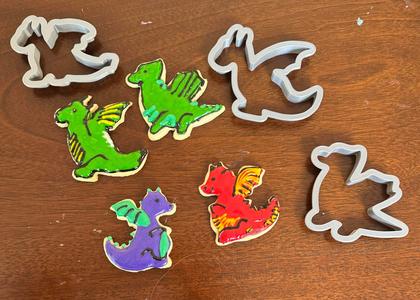 Dragon Cookie Cutters