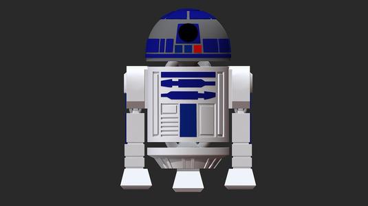Star Wars R2-D2 Wiggle Bot – Articulated Print-in-Place STL