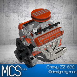 Chev 632 Crate Motor 1000hp with pulleys GM Performance BBC