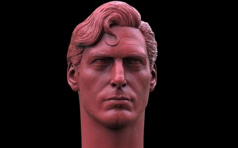 Superman- Christopher Reeve Head