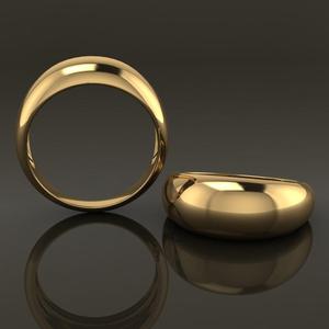 Dome Cocktail Ring Band Mix Size