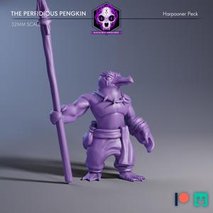 The Perfidious Pengkin – Harpooner Peck (Unsupported)