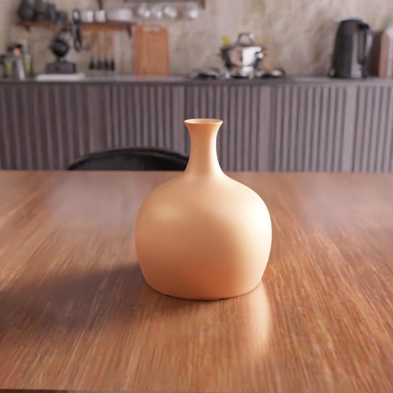 3D Water Pitcher Vase STL File - Gifts for Her, Vases, Cute Vase, Desk Vase, Flower Vase, Home Decor, Unique Vase, Water Jug