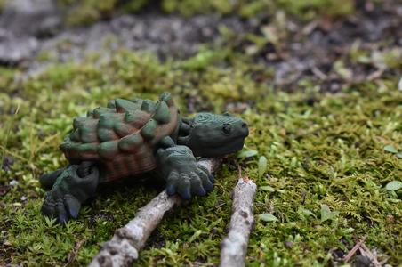 Articulated Alligator Snapping Turtle – Support Free