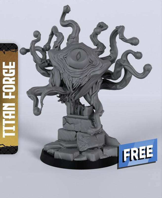 Beholder – With Free Dragon  – 5e DnD Inspired for RPG and Wargamers