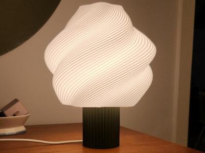 The "Swirl" lamp E27