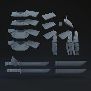 Clone Captain Grey One-Twelfth Scale Kit