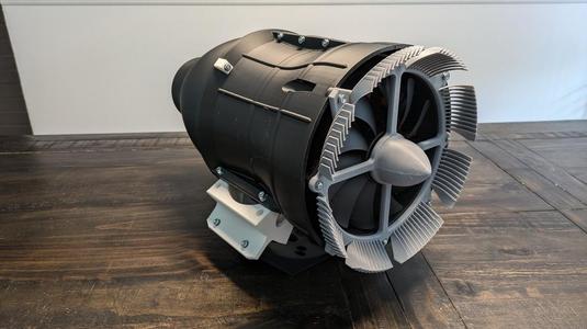 Wind Cannon: PWM Fan Housing for Wind Simulator
