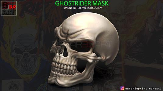 Ghost Rider mask -Danny Ketch – Marvel comics