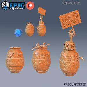 Mimic Vase / Jar Spider / Pot Monster / Equipment Trap