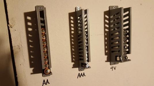 Battery Holder for AAA, AA, C, D, 9V, CR123