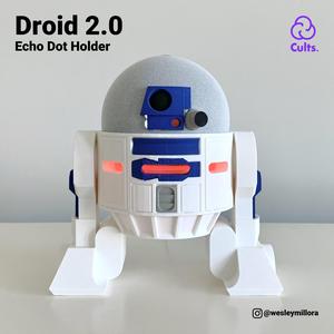 Droid 2.0 – Echo Dot (4th & 5th Gen) Holder