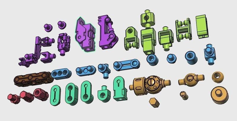 All you Need for Mecha Model Customization