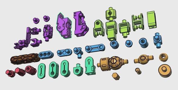 All you Need for Mecha Model Customization