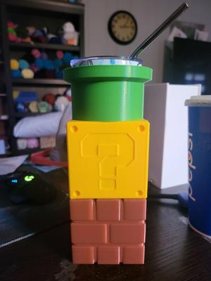 Mario Blocks – With Tumbler Cutouts