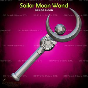 Sailor Moon Wand Cosplay Sailor Moon – STL File