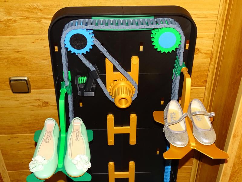 Ferris Wheel Shoe Rack for KIDS (Modular) V1
