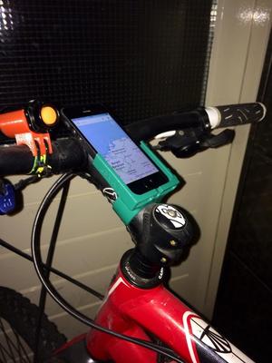Bike mount for iPhone 5s