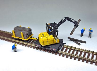N Scale Tie Lifter or Digger MOW