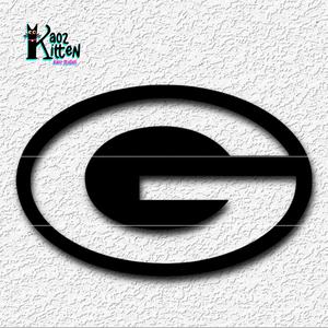 GreenBay Packers Logo wall art Football decor