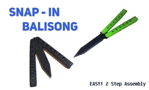 Snap in Balisong/Butterfly knife