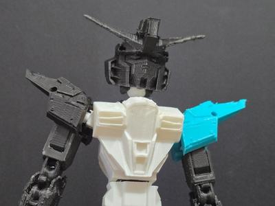 Gundam V1 – Dummy 13 frame and armor