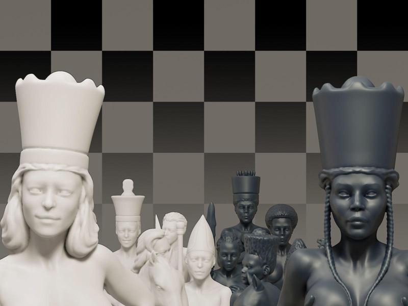 Beautiful Chess Female