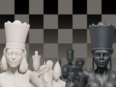 Beautiful Chess Female