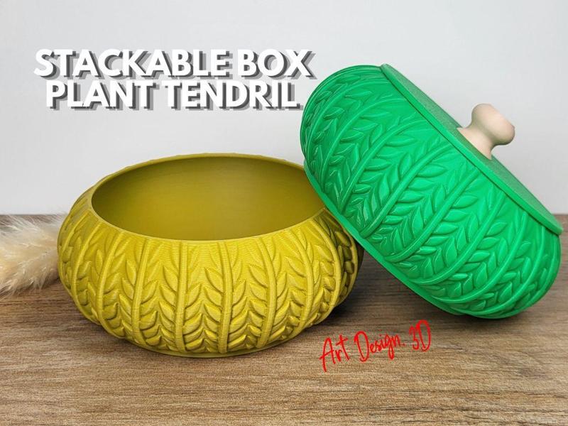 Jewelry Box Stackable Plant Tendril