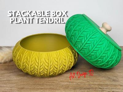 Jewelry Box Stackable Plant Tendril