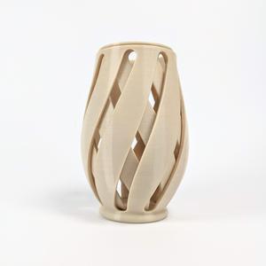 Wicker Concentric Vase