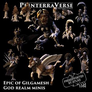 007 MESOPOTAMIA Epic of Gilgamesh Gods Minis