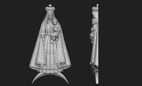 Virgen de la Caridad del Cobre Pendant 2