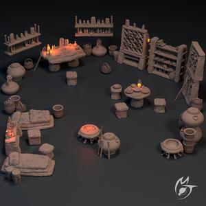The Druid Grove Objects & Props