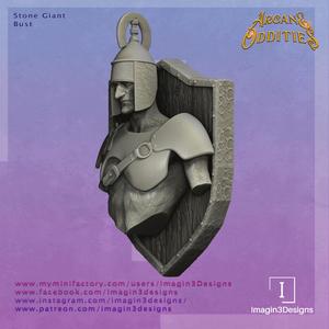 Stone Giant Bust