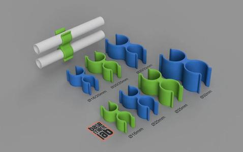 Double U-type Pipe Clamp – Morsetto per tubi a doppia U