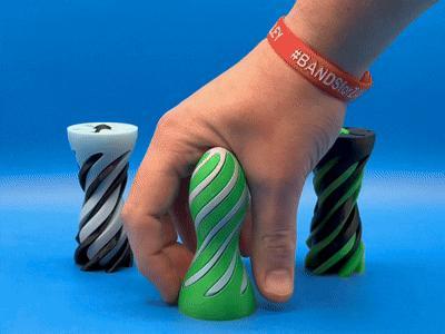 Pawn Spiral Passthrough Fidget – Easy to Print
