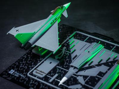Eurofighter Typhoon Plane Kit Card