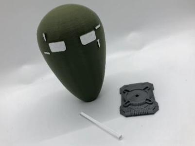 Halo Infinite Personal AI LUMU With Chip Fan-made