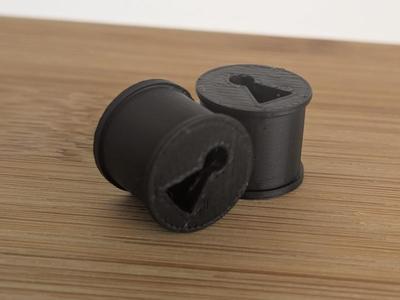 12mm Tunnel Keyhole