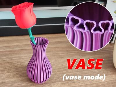 Vase – small heart wall