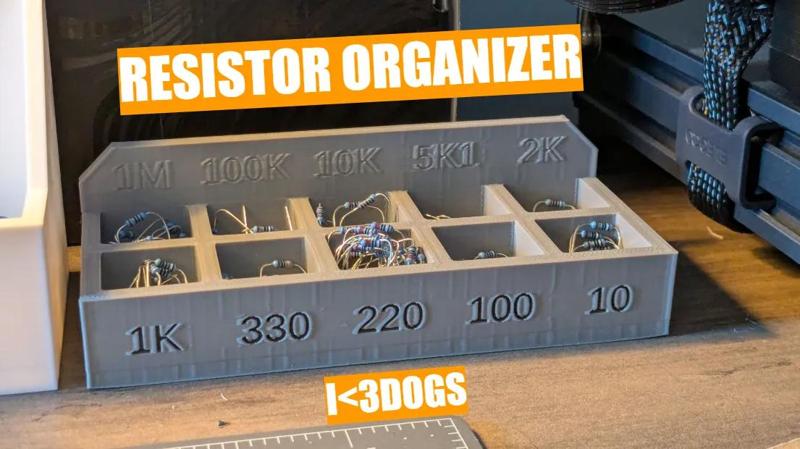 Resistor Organizer   