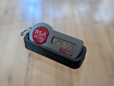 Yet another RSA Token Stand   