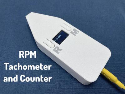 Object Counter & Tachometer with OLED Display – Arduino Project