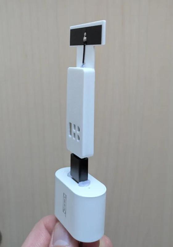 Case for ESP32-C3 supermini with external antenna (bluetooth proxy) + night lamp