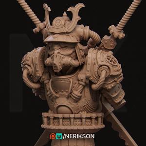 Naojiri Bust With Helmet [presupported]