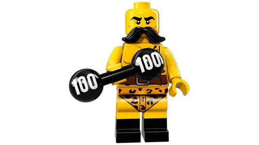 3D print minifigure - 71018-2 Circus Strong Man