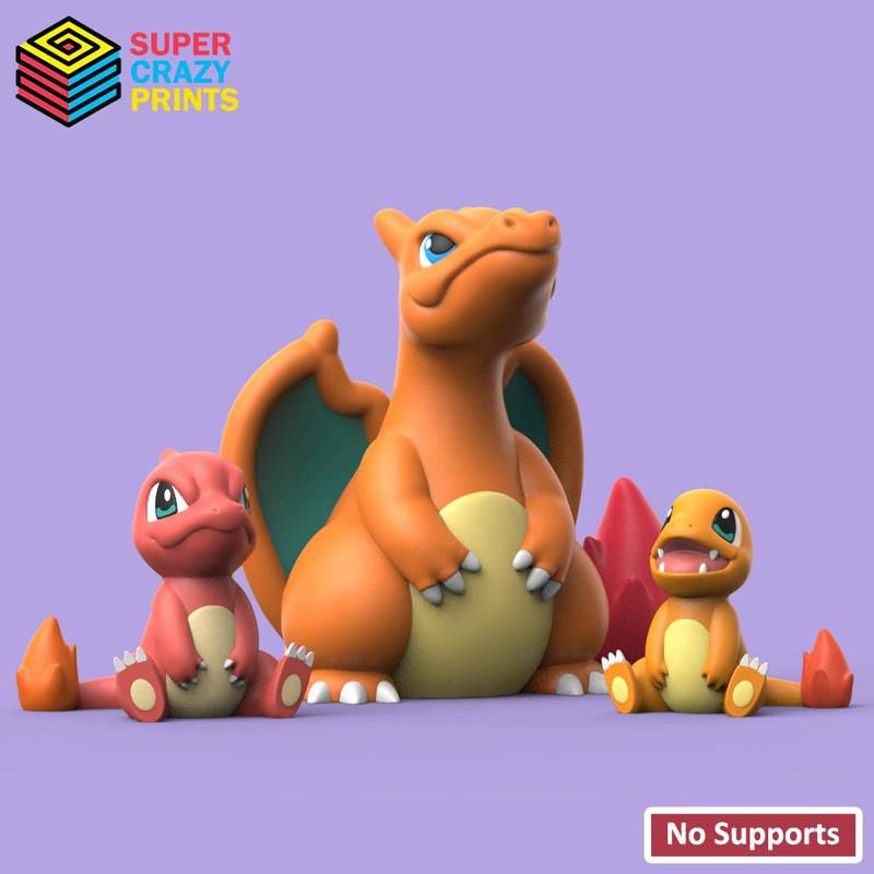 Chibi Charmander Evolution