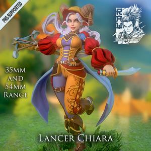Chiara the Lancer – landsknecht style guard
