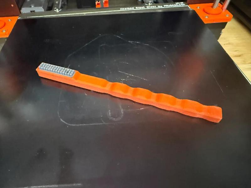 Nozzle Brush – uses a Bambu A1 silicone brush
